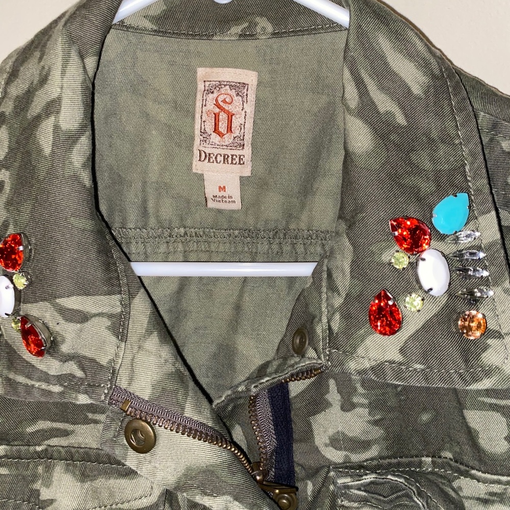 Fatigue vest jacket